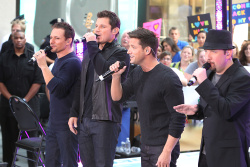 98 Degrees - Performing on The Today Show on August 17, 2012