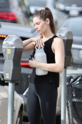 Ashley Greene - Is seen showing off her toned arms while out for a gym session at Training Mate in Studio City, December 30, 2022