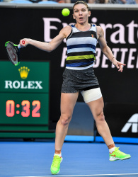 Simona Halep - during the 2019 Australian Open at Melbourne Park in Melbourne, 19 January 2019