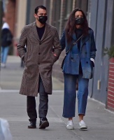 Katie Holmes - Out in New York with her boyfriend 01/12/2021