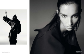Léa Seydoux in Louis Vuitton on Numéro March 2022 by Jean-Baptiste Mondino  - fashionotography
