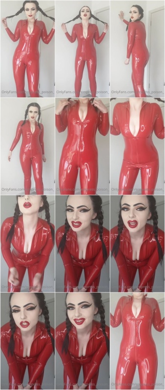 Empress Poison - Latex catsuit