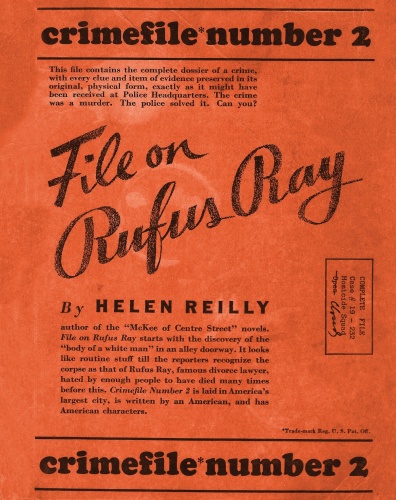 Crimefile No 2; File on Rufus Ray