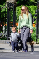 Jennifer Lawrence - Out for a walk with her son in New York City - April 26, 2024