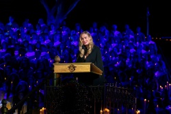 Brie Larson - narrates the Candlelight Ceremony and Processional at Disneyland Park, Anaheim CA - December 2, 2023