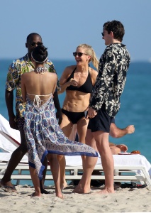 Ellie Goulding - Black Bikini AT Miami Beach, 31st Dec 2019