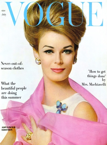 US Vogue July 1962 : Anne De Zogheb by Bert Stern | the Fashion Spot