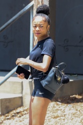 Skai Jackson - Wraps up a workout session in Los Angeles, June 2, 2021