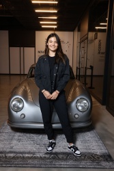 Emma Raducanu - Porsche NOW launch event at Battersea Power Station - London, England - October 19, 2023