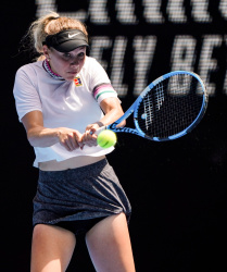 Amanda Anisimova - during the 2019 Australian Open at Melbourne Park in Melbourne, 20 January 2019