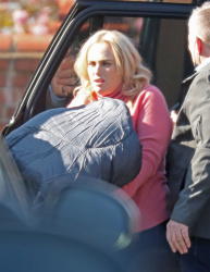 Rebel Wilson - Shows off incredible weight loss on the set of her latest movie 'The Almond And The Sea Horse' in Wrexham, April 12, 2021