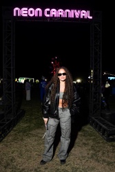 Madison Pettis - attends Neon Carnival presented by Liquid I.V., Thermal CA - April 13, 2024