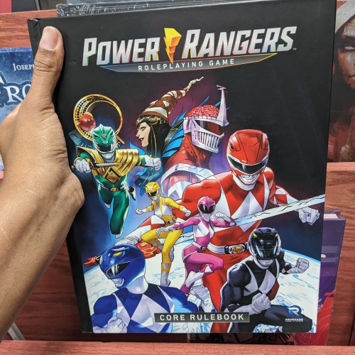 The Power Rangers TTRPG core book