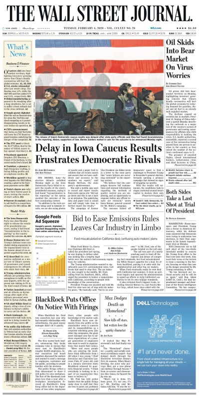 The Wall St Journal 04Feb(2020) The Wall St Journal 04Feb(2020)