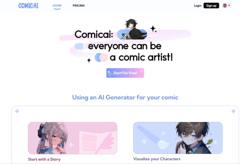 AI漫畫生成器、ComicAI教學、漫畫創作入門、AI創作漫畫、AI仿畫