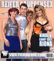 Mature - Candy Grey (38), Nikol V. (53), Riona (40) - Vier ficken wie eine  Mature.nl