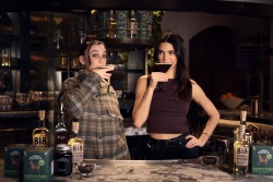 Kendall Jenner and Emma Chamberlain - Chamberlain Coffee/818 Tequila Espresso Martini Kits, April 2024