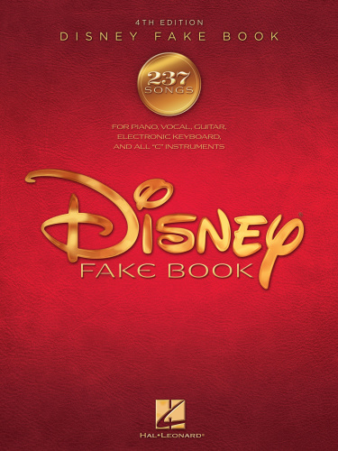 The Disney Fake Book 4th Edition (2016)