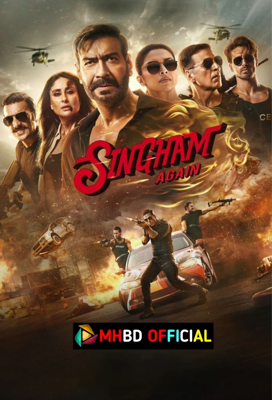 Singham Again (2024) Hindi PreDVD [1080p & 720p & 480p] x264 AAC – Click To Download