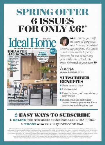 Ideal Home UK - April (2020)