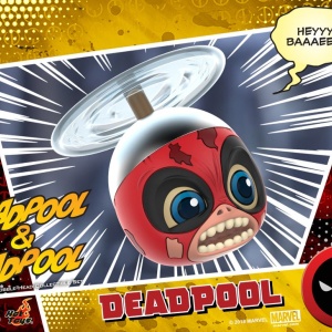DeadPool Cosbaby - Lady Dead Pool & Kid Pool & Dog Pool (3 pieces set) (Hot Toys) ZblorfqH_t