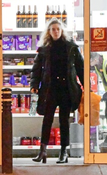 Vanessa Kirby - stocking up on a few essentials amidst Coronavirus crisis in London, March 19, 2020
