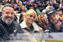 Dixie D'Amelio - attends the NHL game between the Anaheim Ducks and L.A. Kings, Los Angeles CA - April 13, 2024