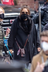 Marisa Tomei - Arrives on the set of 'Spiderman: No Way Home' in Atlanta, May 3, 2021