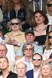 Nicola Coughlan - Attends day 7 of the Wimbledon Tennis Championships at the All England Lawn Tennis and Croquet Club in London, July 5, 2021