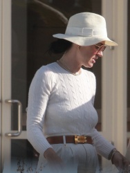 Katy Perry - Looking gorgeous in white, Montecito CA - March 24, 2024