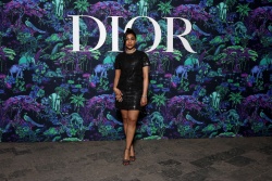 Charithra Chandran - Christian Dior Womenswear Fall 2023 show at the Gateway of India monument in Mumbai, March 30, 2023