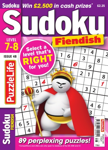 PuzzleLife Sudoku Fiendish - Issue 48 - March (2020)