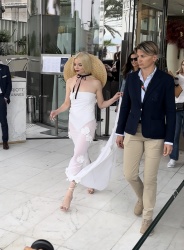 Anya Taylor-Joy - Seen leaving a hotel in Cannes, France May 14, 2024