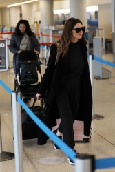 Ashley Greene - Is spotted departing at LAX Airport in Los Angeles, January 13, 2023