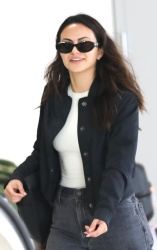 Camila Mendes - Spotted at LAX Airport, Los Angeles CA - March 11, 2024