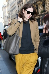 Caitriona Balfe - Arrives at Le Bristol Paris, March 2, 2023