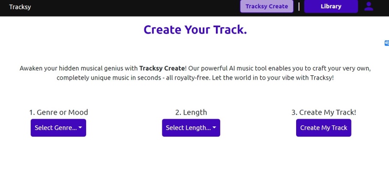 tracksy.ai AI音樂 AI作曲 AImusic