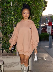 Skai Jackson - Out for dinner in Beverly Hills, May 21, 2021