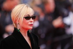 Emmanuelle Béart - Opening ceremony red carpet at the 77th annual Cannes Film Festival 05/14/2024