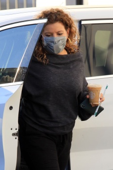 Justina Machado - Seen arriving for dance practice at the DWTS studio in Los Angeles, November 12, 2020