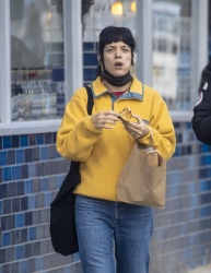Lily Allen - Out walking with friends around West London, February 6, 2021