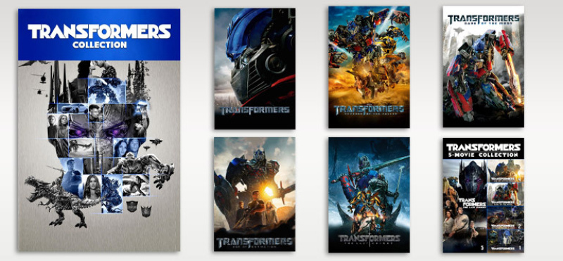 Transformers: The Complete 6 Movies Collection (2007-2018) • Movies