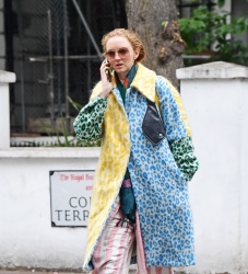 Lily Cole - Struts her stuff out in London's Notting Hill, September 1, 2021