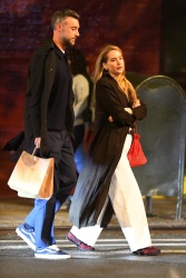 Jennifer Lawrence - leaving a dinner date with her husband at I Sodi, New York City - April 26, 2024